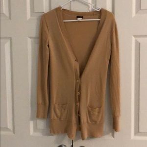J Crew wool cardigan